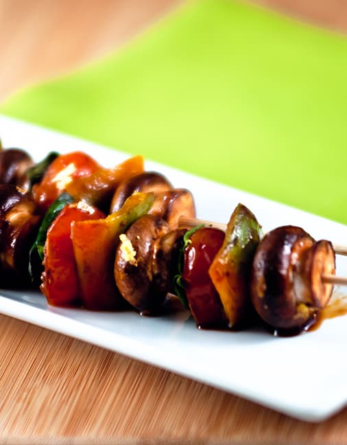 Receta de Pincho Mixto de Crimini Setas de Cuivá