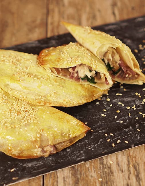 Receta de Pastel de Champiñones Setas de Cuivá y vegetales al horno