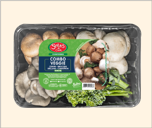 Combo Veggie Setas de Cuivá: Deliciosa mezcla de Setas frescas, Champiñón, Crimini, Oyster, acompañado de unos maravillosos Brocolinis de Pomario